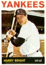 1964 Topps Baseball Cards      259     Harry Bright